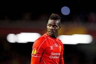 LIVERPOOL, ENGLAND - FEBRUARY 19:  Mario Balotelli of Liverpool looks on during the UEFA Europa League Round of 32 match between Liverpool FC and Besiktas JK at Anfield on February 19, 2015 in Liverpool, United Kingdom.  (Photo by Julian Finney/Getty Images)